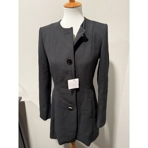 Zara Women's Blazer Jacket Size XS New With Tags Black